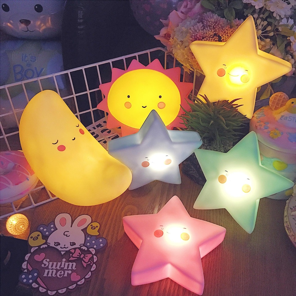 Đèn led hoạt hình dễ thương trang trí decor phòng ngủ  Teddy Bears store