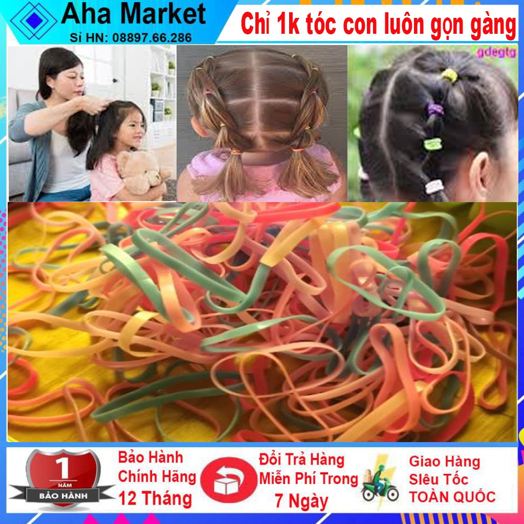 💖[COMBO 1k] 5 Dây Chun Buộc Tóc