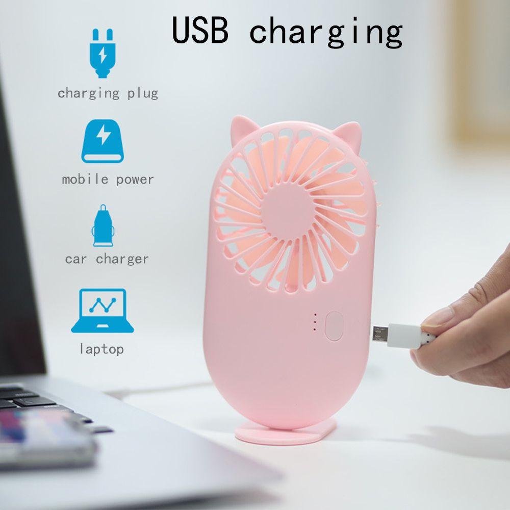 QUINTON Quạt USB Kích Thước Nhỏ Xinh An Toàn Di Động Cho Bé