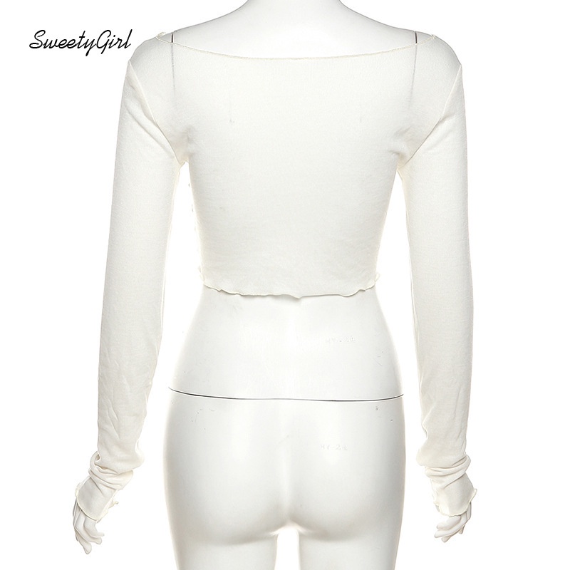 Áo Thun Dài Tay Cổ Tròn Màu Trơn Thời Trang 2022 Cho Nữ