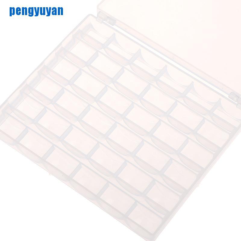 Hộp Nhựa Trong Suốt 36 Ngăn Đựng Dụng Cụ May Vá Tiện Dụng