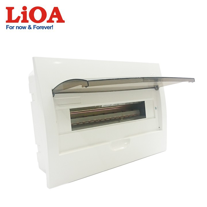 Tủ điện LiOA đế nhựa dùng cho MCB, MCCB, RCBO chứa 12 đến 18 aptomat