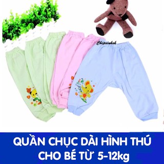Quần chục cotton mông thú cho bé 5-11kg