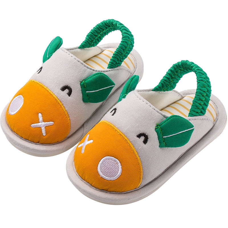 Sandal bít mũi đế mềm chống mài mòn họa tiết hoạt hình dễ thương cho bé từ 1-4 tuổi AYUER