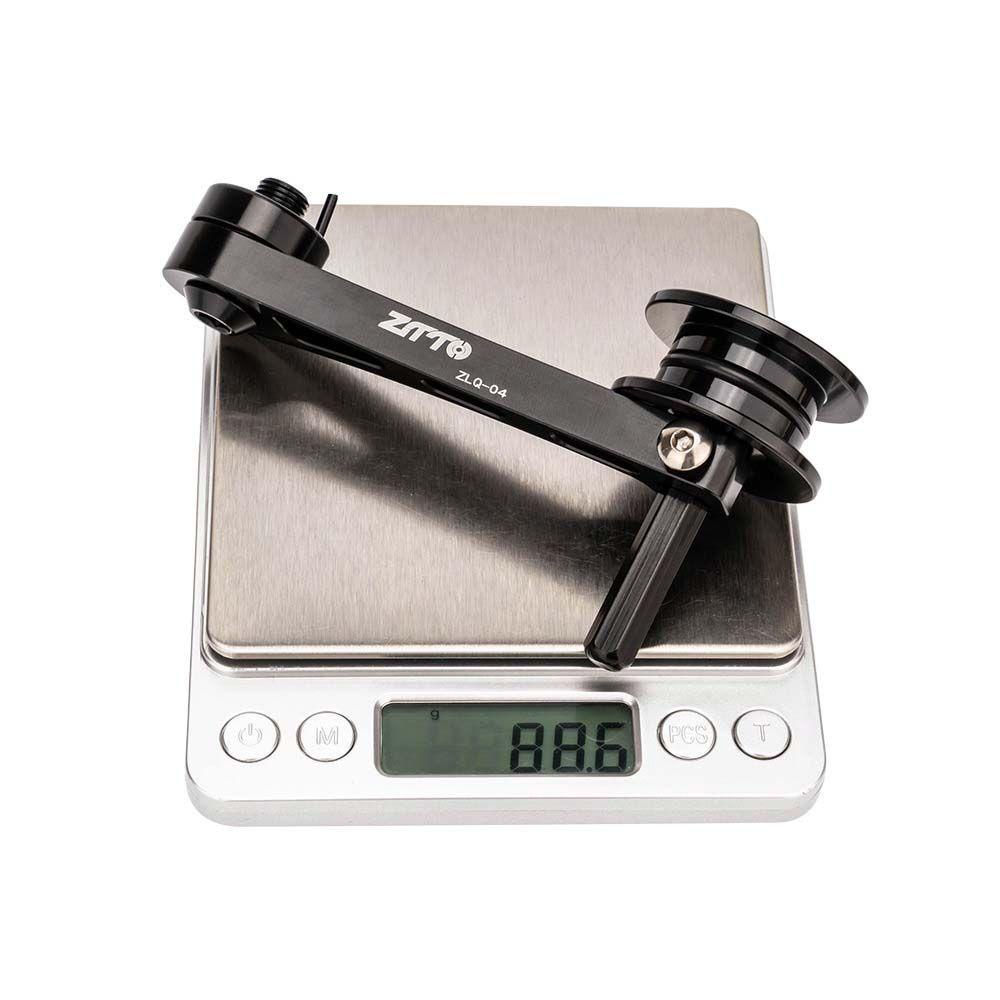 Bộ Ổn Định Dây Xích Xe Đạp Bằng Hợp Kim Nhôm Màu Đen Chống Rơi Tiện Dụng