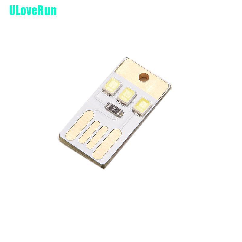 Thẻ Đèn LED USB Mini 5V Ánh Sáng Trắng Bỏ Túi Tiện Dụng