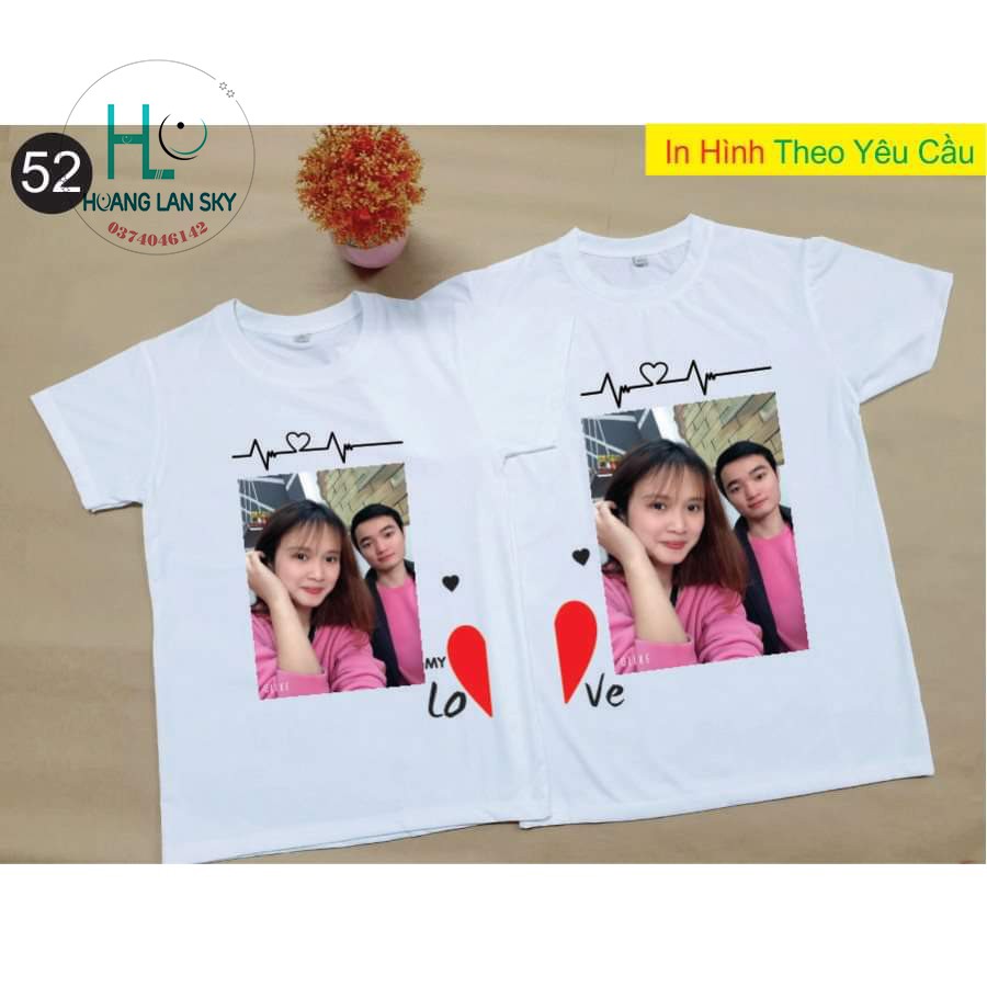 In chữ in hình ẢNH lên áo theo yêu cầu, in mọi thứ lên áo chỉ với 99k -