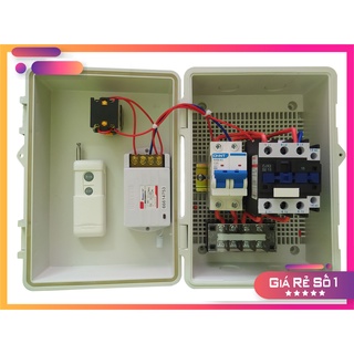 Tủ điện điều khiển máy bơm từ xa