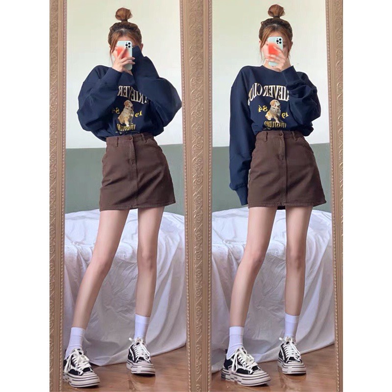 Áo sweater nữ ulzzang phong cách Hàn Quốc🌸Áo hoodie nỉ nam nữ dài tay form rộng unisex 1984🌸  Freeship🌸 Sale | BigBuy360 - bigbuy360.vn