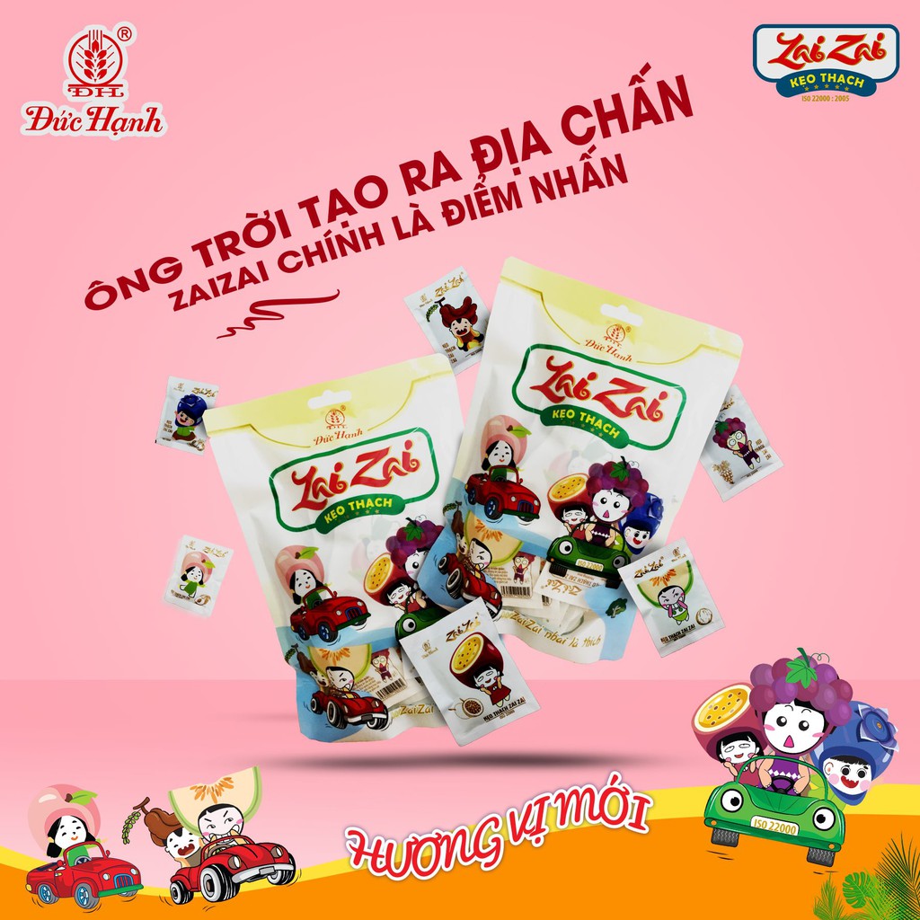 [Mã 77FMCGSALE1 giảm 10% đơn 250K] Thạch ZaiZai Đức Hạnh(có đủ vị mới) | BigBuy360 - bigbuy360.vn