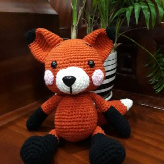 Thú len handmade- Bé Cáo Raindrop