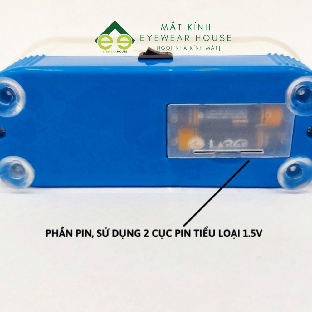 Máy rửa vệ sinh chuyên dụng Eyewear House dành cho Mắt Kính/Kính áp tròng - Phụ kiện thời trang - Trang sức