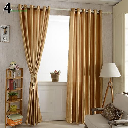 Rèm Cửa Trơn Màu Kiểu Dáng Đơn Giản Sang Trọng