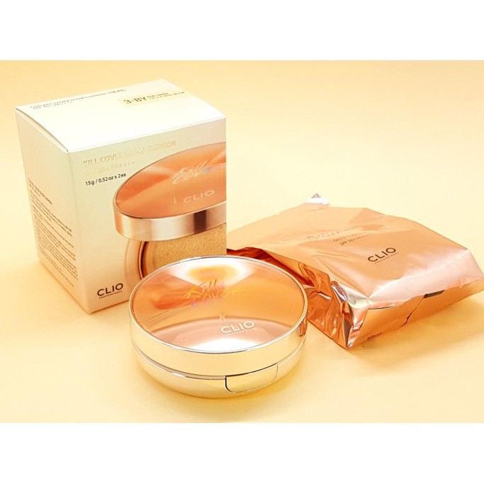 Phấn nước Clio Kill Cover Glow Cushion SPF50+ PA++++ – Mỏng mịn tự nhiên, che phủ tốt