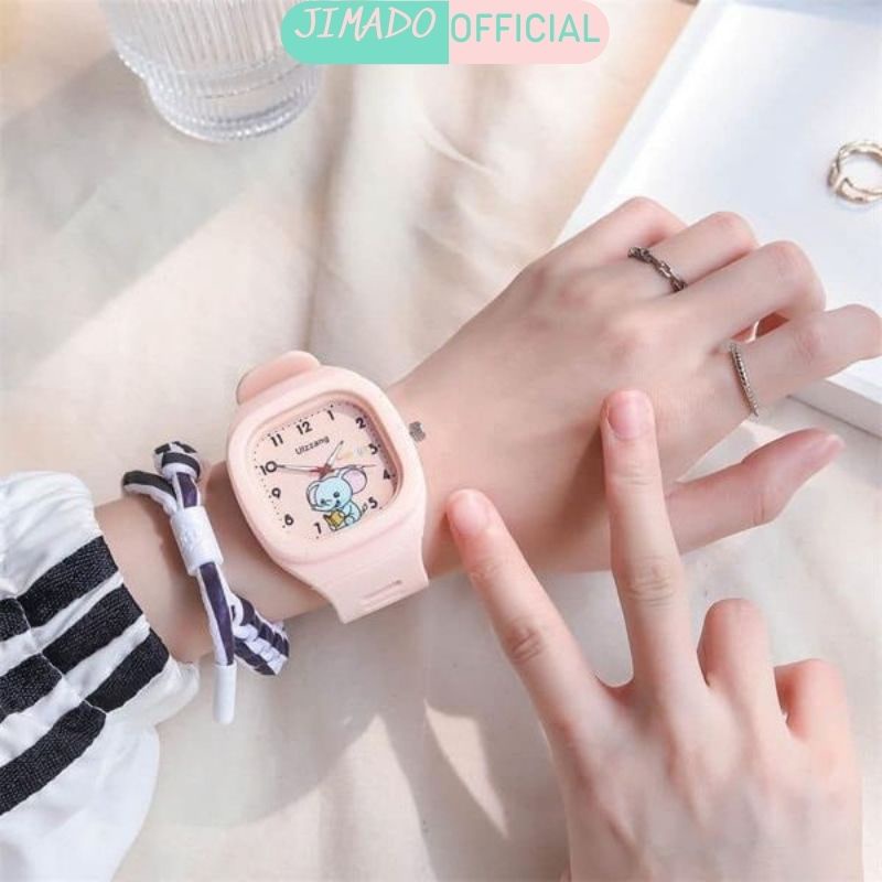 Đồng hồ đeo tay thời trang chống thấm nước cho bé U-SHOOK ULZZANG JIMADO