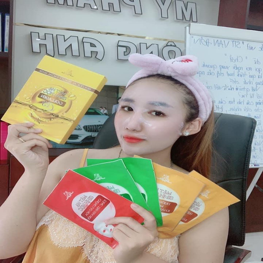 [CHÍNH HÃNG] MẶT NẠ SINH HỌC COLLAGEN X3 - HỘP 5 MẶT NẠ MỸ PHẨM ĐÔNG ANH | BigBuy360 - bigbuy360.vn