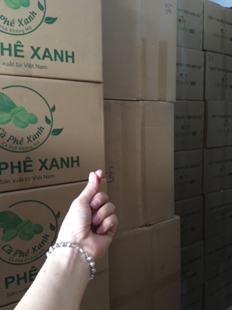 Combo 25hộp cà phê xanh thiên nhiên việt 10 gói ( Nửa thùng)