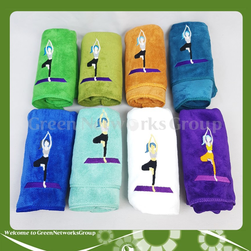 Khăn lau mồ hôi dành cho Yoga, Gym Greennetworks
