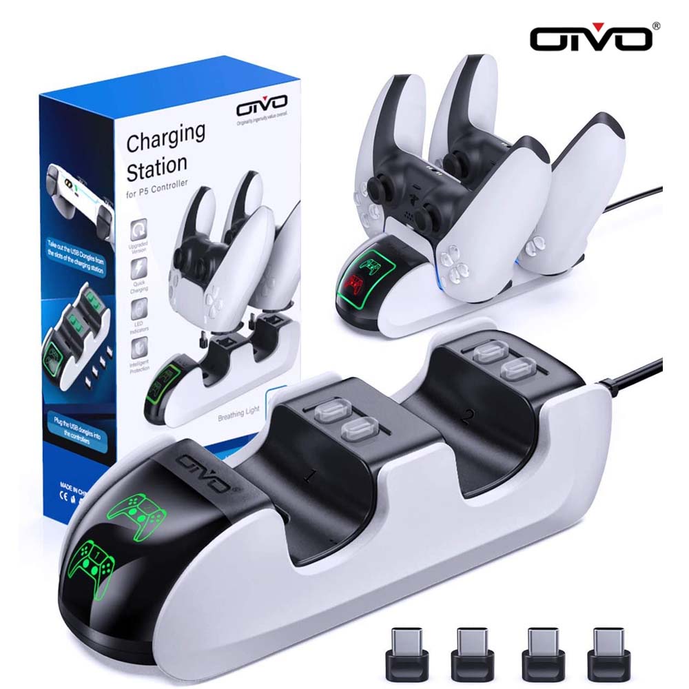 PLAYSTATION Bộ Sạc Tay Cầm Điều Khiển Chơi Game Oivo Ps5 5 Ps5 + Bộ Phụ Kiện Đi Kèm