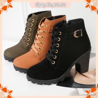 Boots/Bốt gộc da lộn siêu đẹp cực êm chân