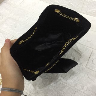 Túi Dúm Nhung Thời Trang (17x18)