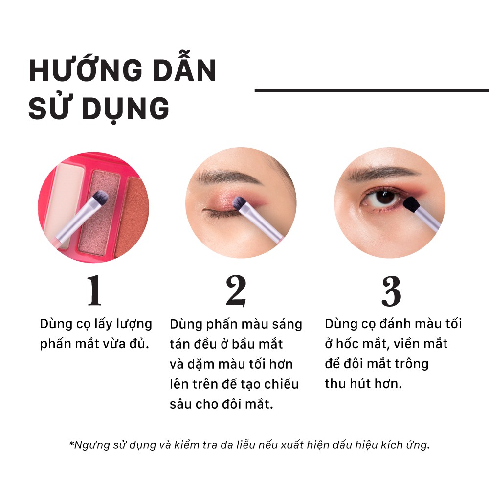 [Mã LTP50 giảm 50000 đơn 150000] Bảng màu mắt Cathy Doll Eyeshadow Palette 1g x 10Colors