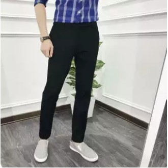 Quần âu nam ống côn vải co dãn nhẹ, không nhăn không xù dáng trẻ phù hợp với độ tuổi từ 16 đến 35