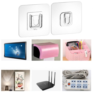 Cặp móc treo đồ gắn tường có khóa cài không cần đóng đinh không đục lỗ