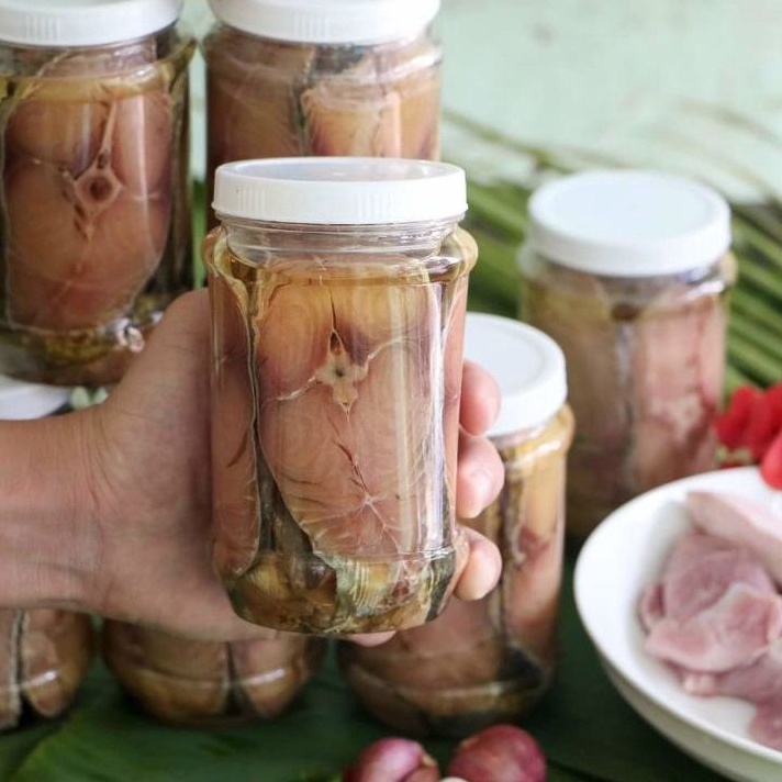 99k hủ 500gr mắm cá thu ngâm dầu