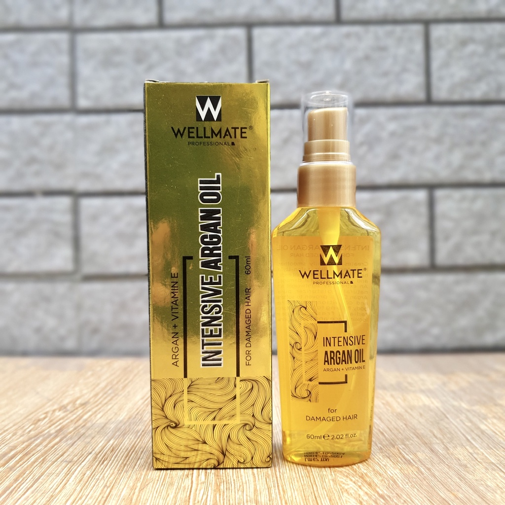 Tinh Dầu Dưỡng Tóc phục hồi WELLMATE KERATINARGAN OIL 60ML