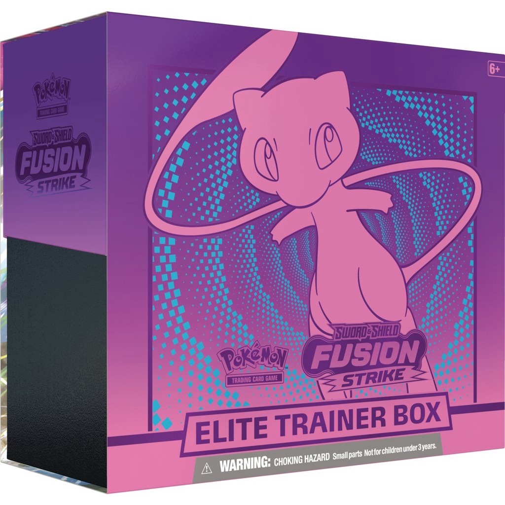 Hộp thẻ Pokemon ELITE Trainer Box Sword &amp; Shield FUSION STRIKE Chính hãng Pokemon