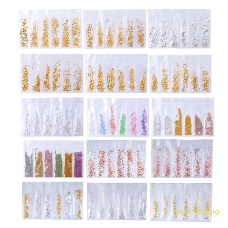 Bộ Phụ Kiện Làm Trang Sức Hình Vỏ Sò / Ngôi Sao / Mặt Trăng Màu Vàng