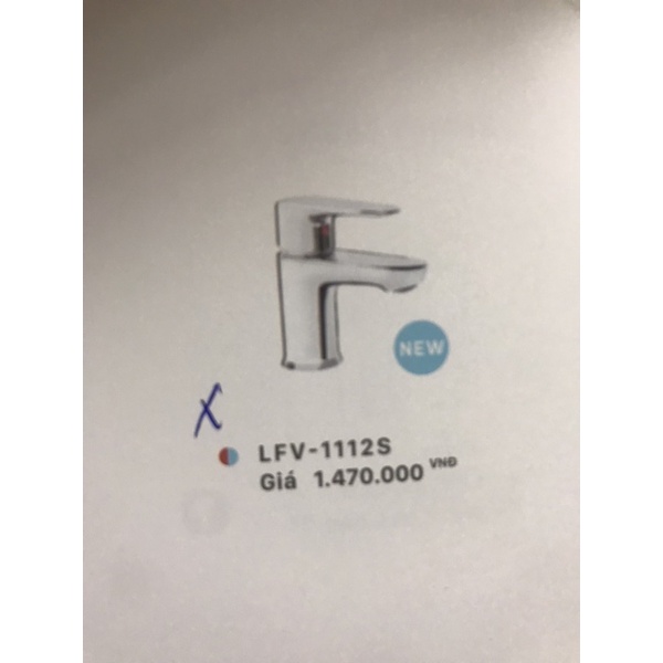 A117/ INAX CHÍNH HÃNG/ VÒI CHẬU LAVABO NÓNG LẠNH INAX LFV-1112S