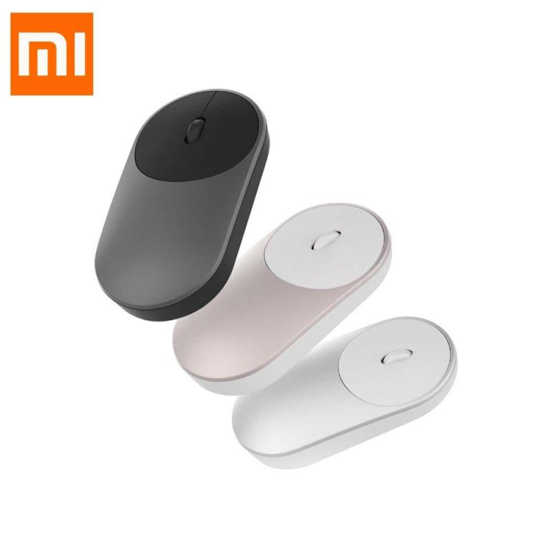 Xiaomi Mi Bluetooth Portable Mouse 2.4G Dongle Aluminum Wireless Xmsb02mw