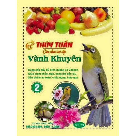 Cám chim vành khuyên thương hiệu thúy tuấn số 2