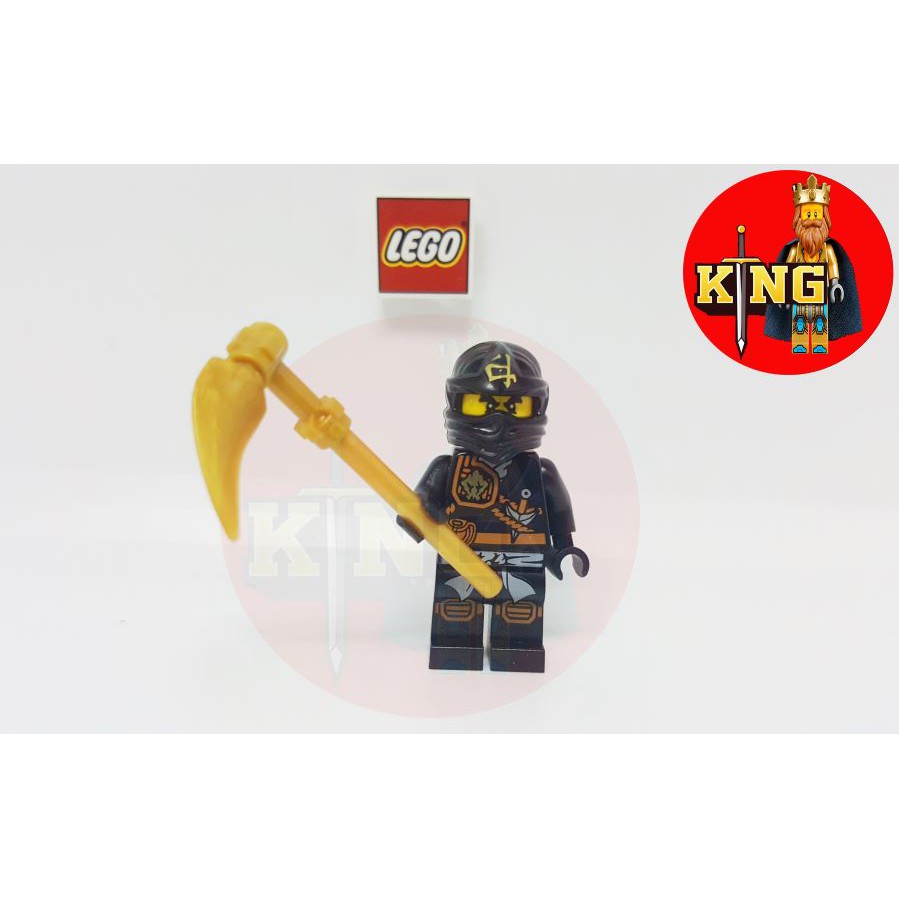 LEGO Cole Knee Pads Jungle 70747 71207 Black Ninja Ninjago