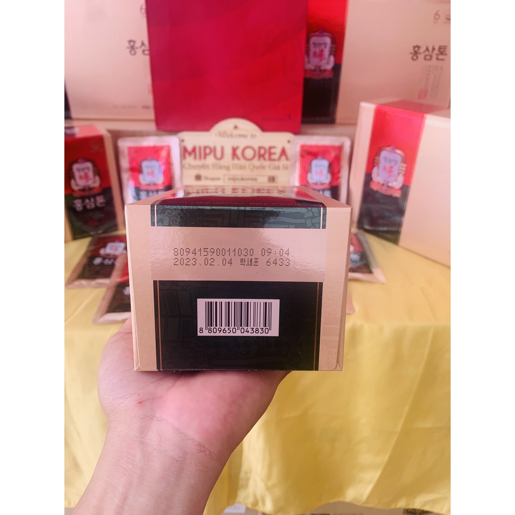 Nước Hồng Sâm Tonic Mild KGC Hộp 30 gói x 50ml Cheong Kwang Jang