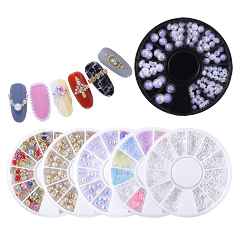 Hạt Ngọc Trai Giả 10MK AB Trang Trí Móng Nghệ Thuật