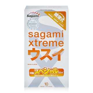 Bao cao su siêu mỏng Sagami Xtreme Superthin hộp 10 chiếc.