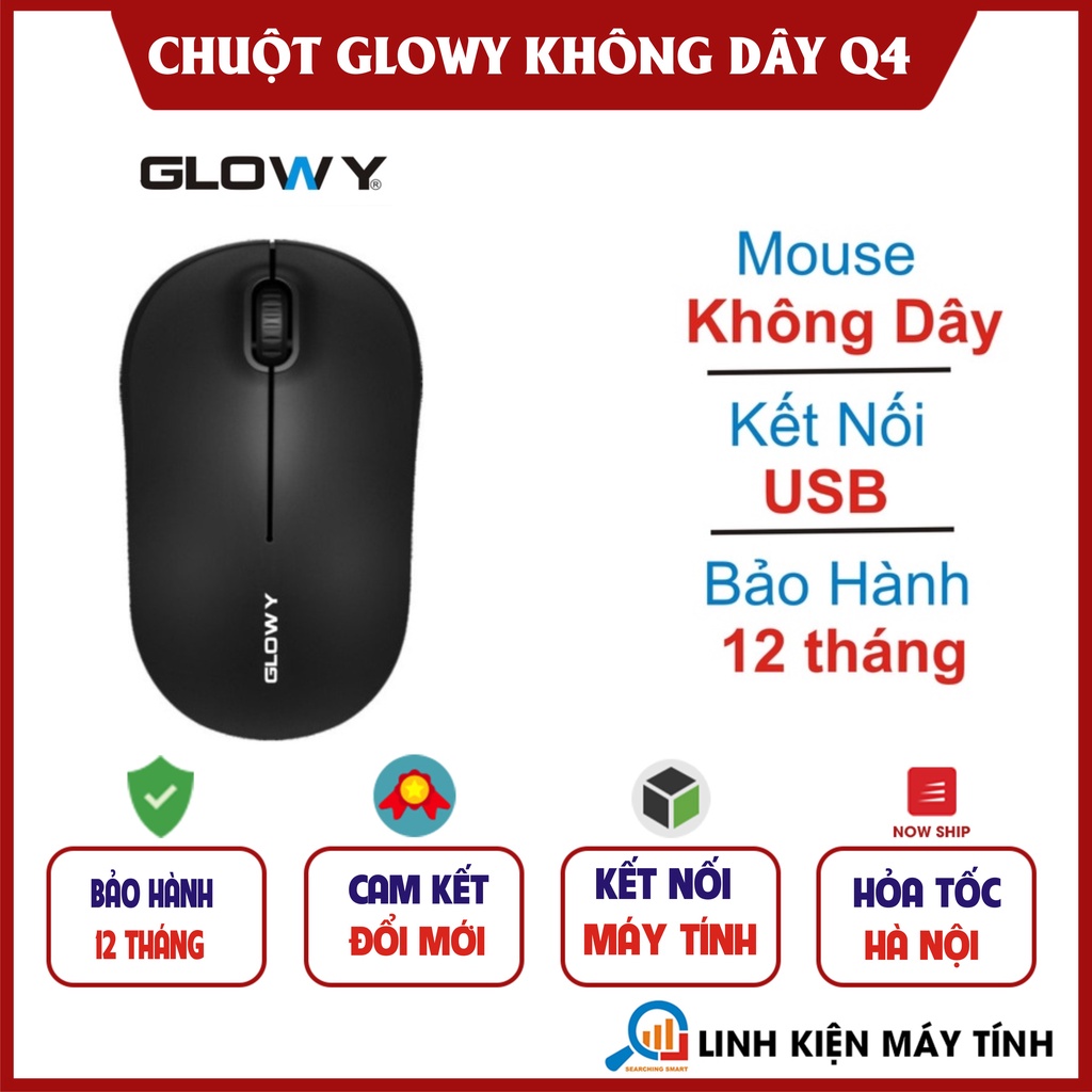 Chuột không dây Gloway Q4 chính hãng - Bảo hành 12 tháng !!