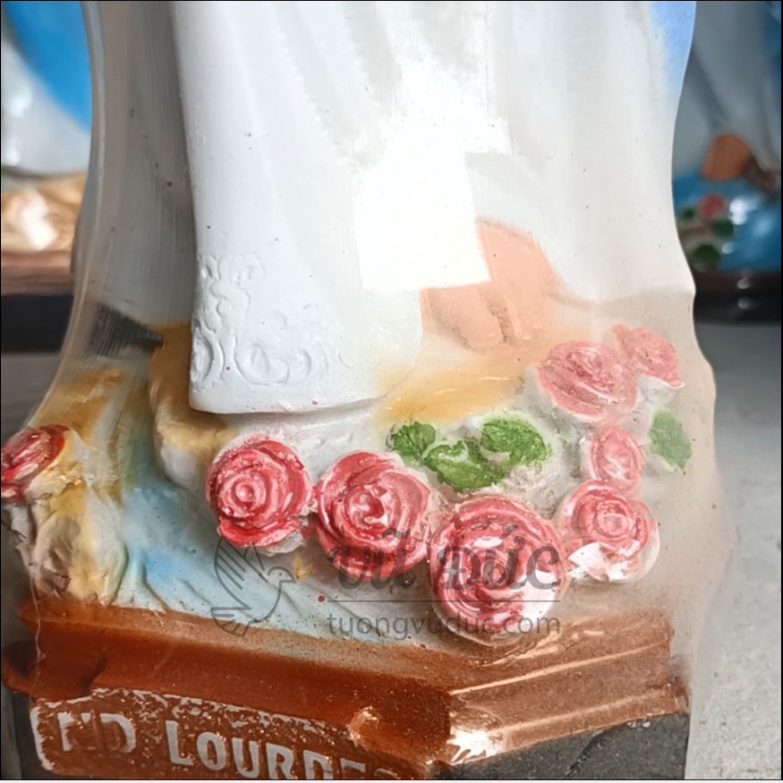 Tượng mẹ Maria Lộ Đức 50cm | Tượng Công giáo Vũ Đức