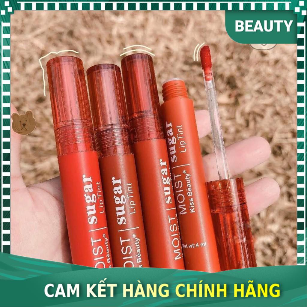 [Chính hãng 100%] Set 4 son nước vị kẹo ngọt Kiss Beauty