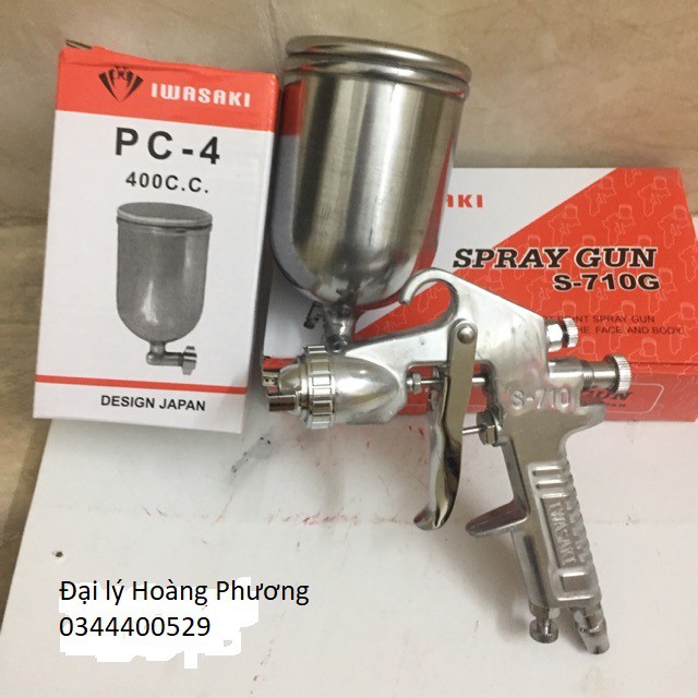 Súng phun sơn,Bec phun sơn S710G