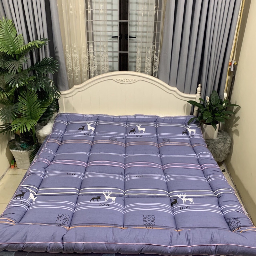 Đệm Topper Siêu Ấm, Tấm Làm Mềm Nệm Cao Cấp, Chống Đau Cột Sống, Giảm Đau Mỏi Vai Gáy giúp Ngủ Ngon Giấc