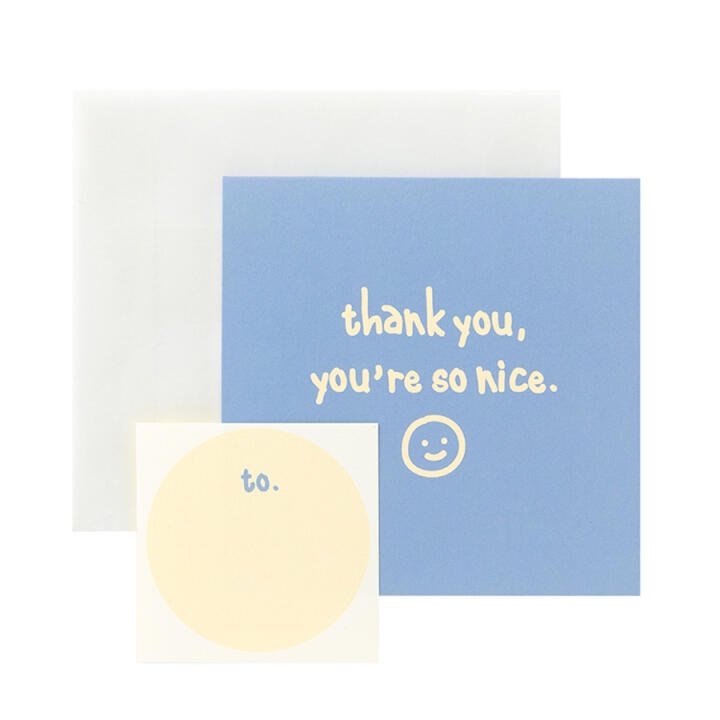 Set Thiệp ARTBOX Hàn Quốc Kèm Sticker Xinh Xắn