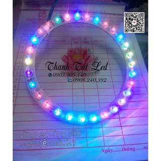 ✨ Vòng Led Hào Quang Đủ Màu
