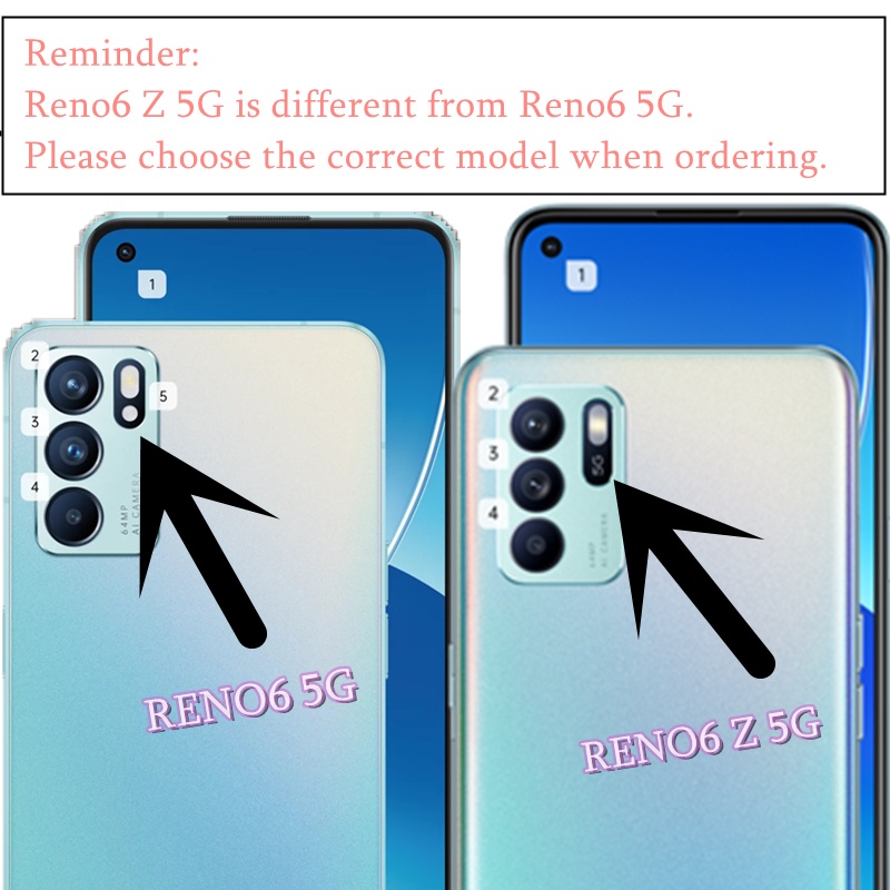 Ốp điện thoại dẻo trong suốt phối sequin lấp lánh cho OPPO RENO6 6 PRO 6 Z RENO5 RENO5 PRO 5G OPPO RENO 5 PRO 2021