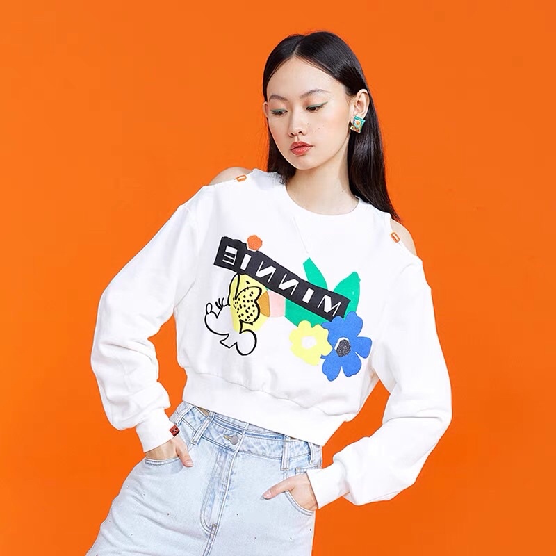 Áo nỉ hoạ tiết Peacebird