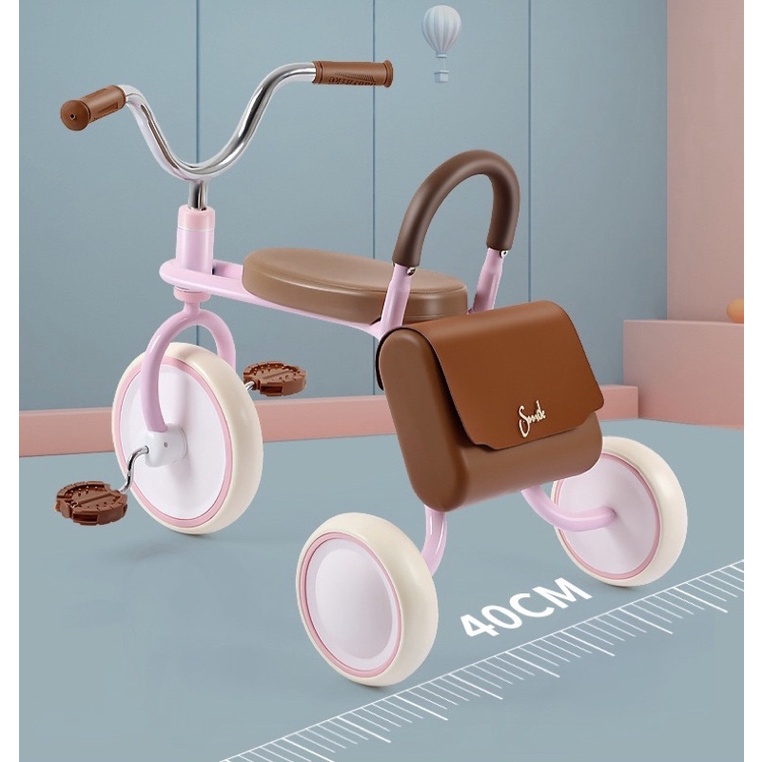 [FREE SHIP] XE ĐẠP BA BÁNH CHO BÉ PHONG CÁCH HÀN QUỐC