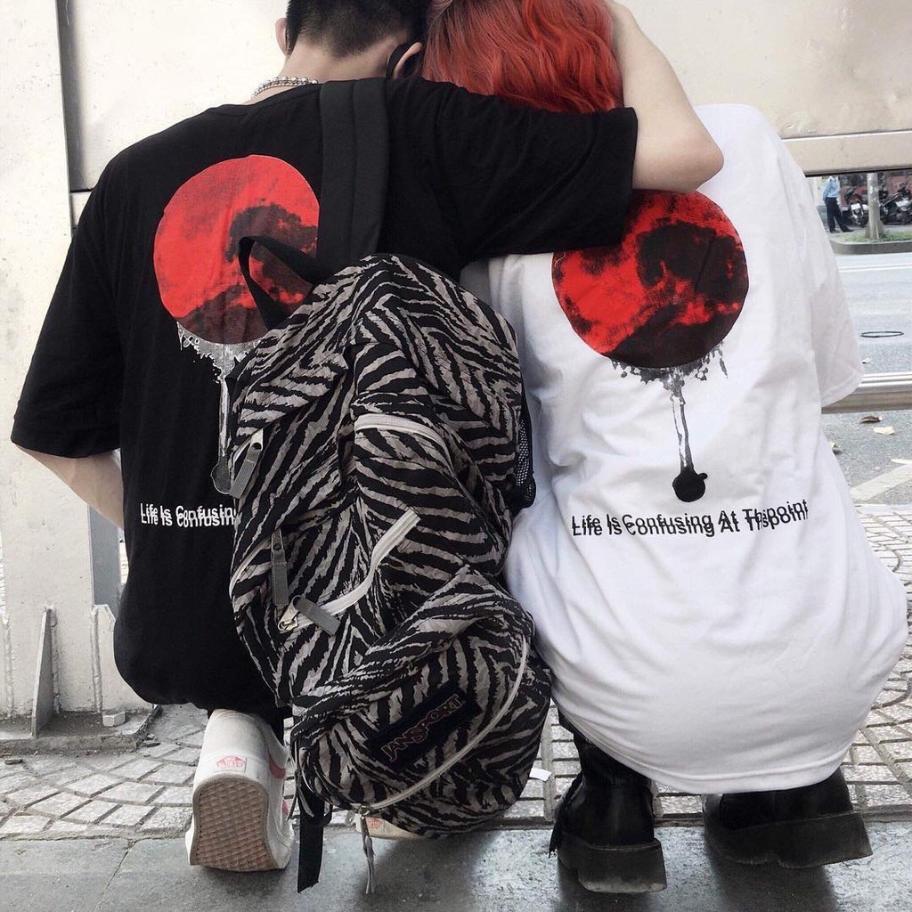 Áo thun tay lỡ mặt trắng máu😍🤗🤨🤗😙😚